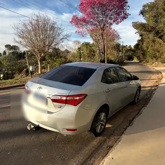Traseira do Corolla
