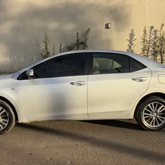 Corolla em ambiente externo